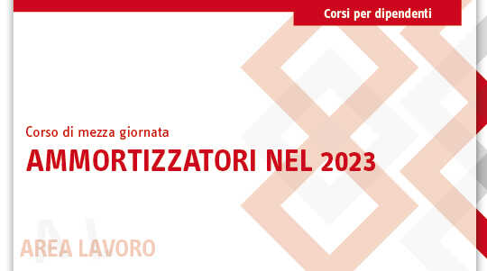Immagine Corso online: ammortizzatori sociali nel 2023 | Euroconference