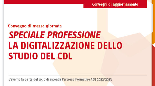 Immagine La digitalizzazione dello Studio del CdL | Euroconference