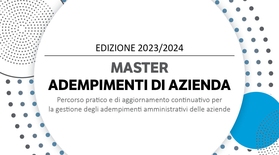 Immagine Adempimenti di azienda: master per dipendenti | Euroconference