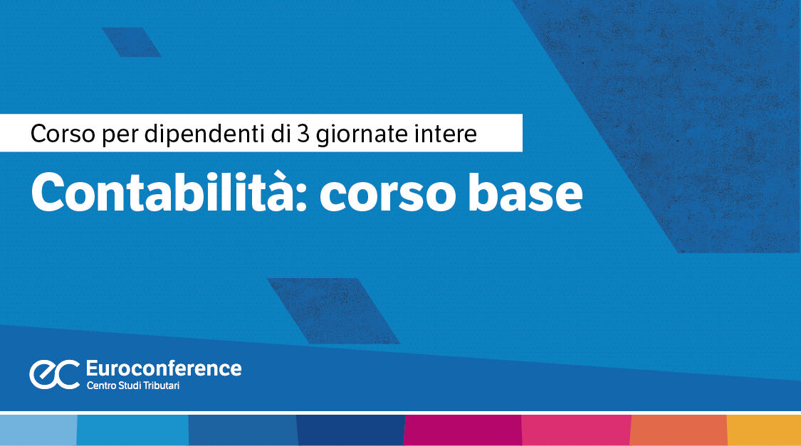 Immagine Corso contabilità online: livello base | Euroconference