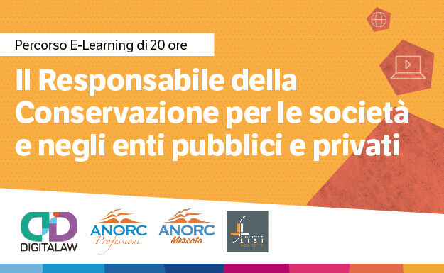 Immagine Il Responsabile della Conservazione per le società e negli enti pubblici e privati