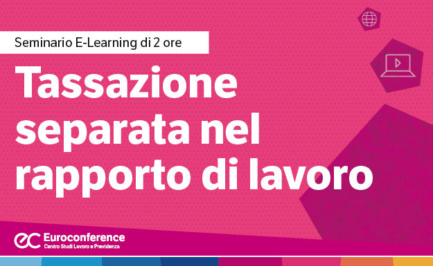 Immagine Tassazione separata nel rapporto di lavoro