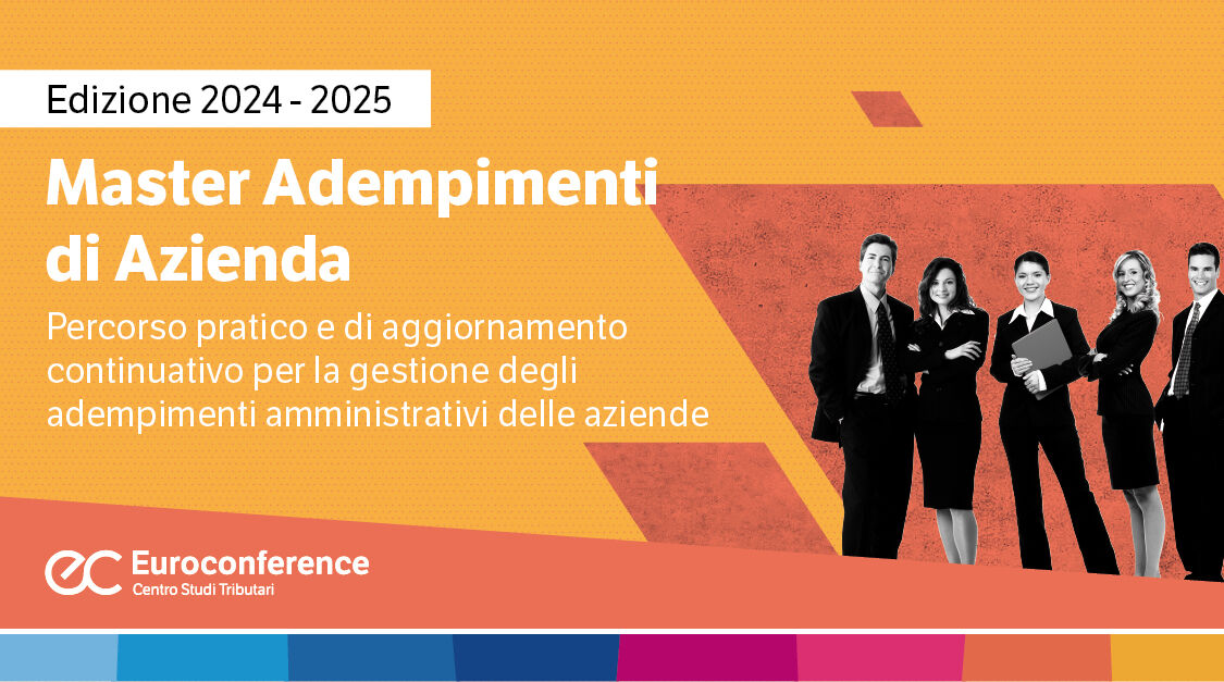 Immagine Adempimenti di azienda: master per dipendenti | Euroconference