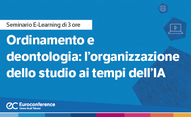 Immagine Ordinamento e deontologia: l’organizzazione dello studio ai tempi dell’IA