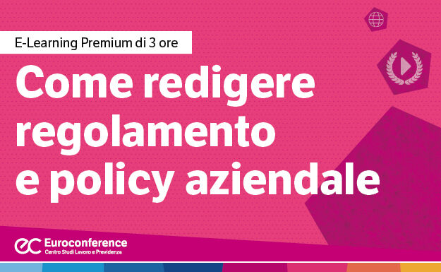 Immagine Come redigere regolamento e policy aziendale