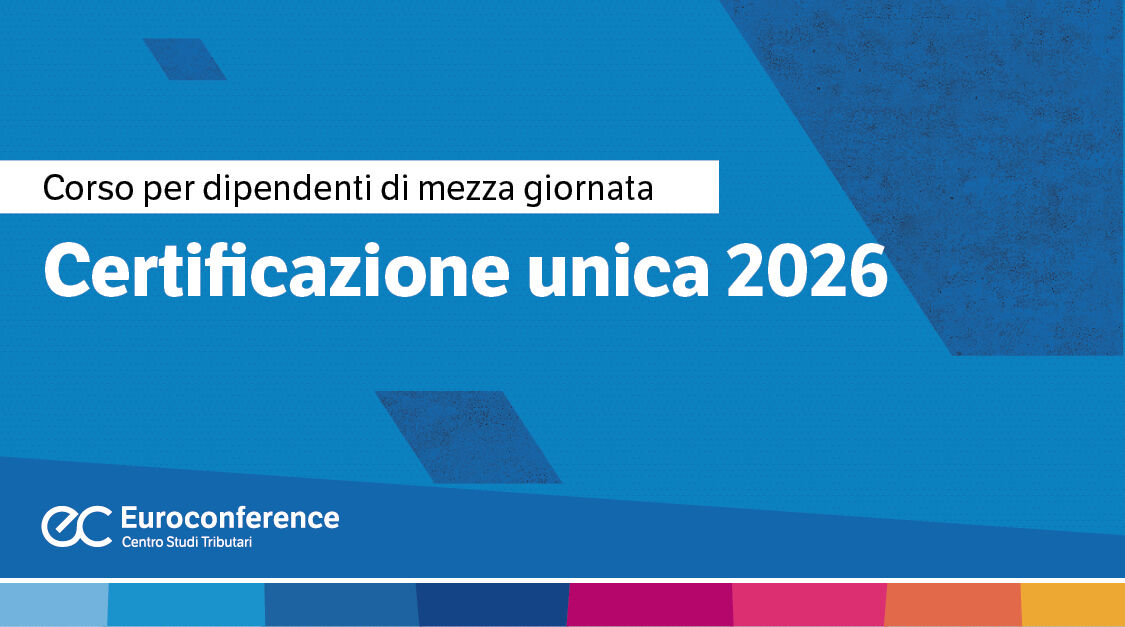 Immagine Certificazione unica 2026 | Euroconference