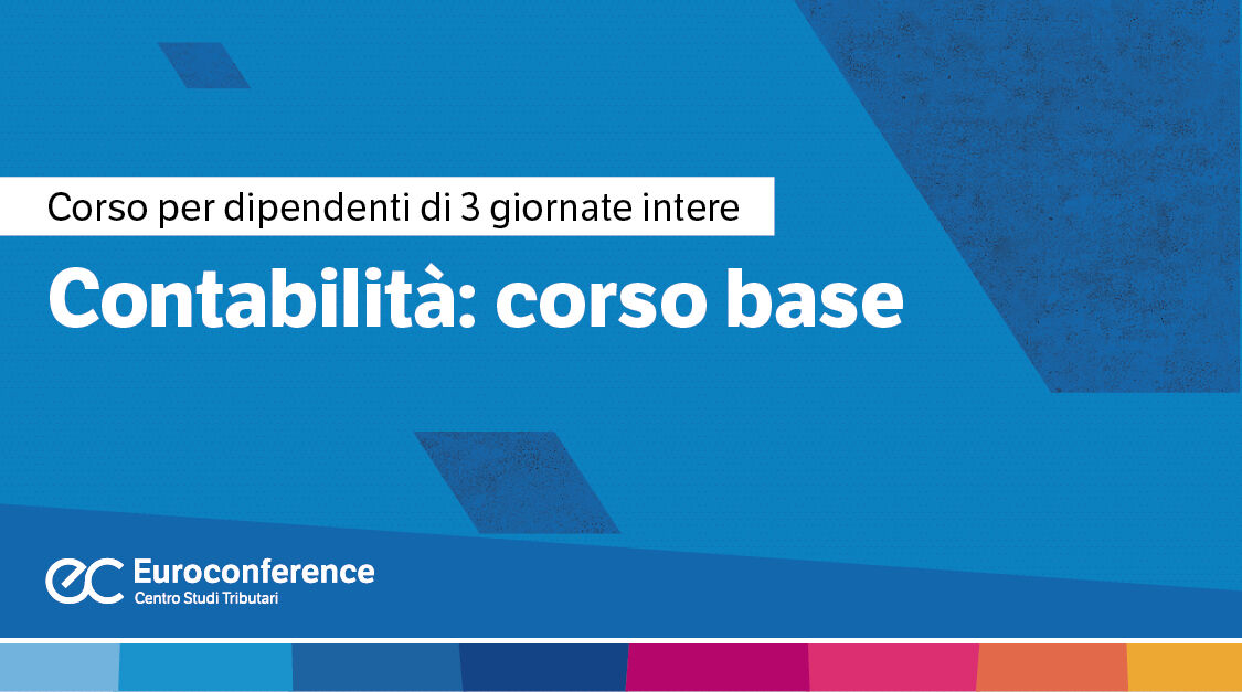 Immagine Contabilità: corso base | Euroconference