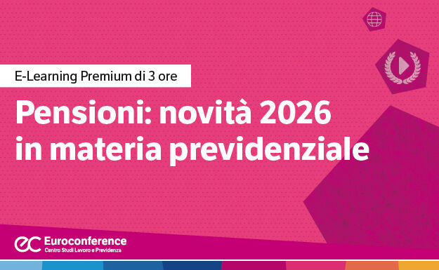 Immagine Pensioni: novità 2026 in materia previdenziale | Euroconference