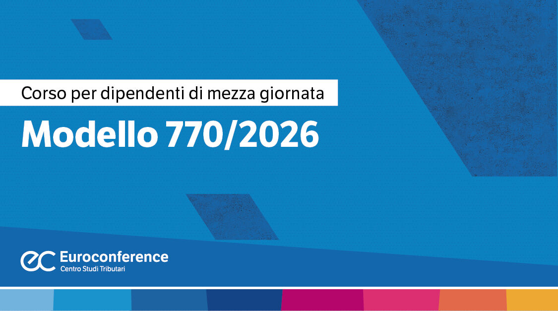 Immagine Modello 770/2026 | Euroconference