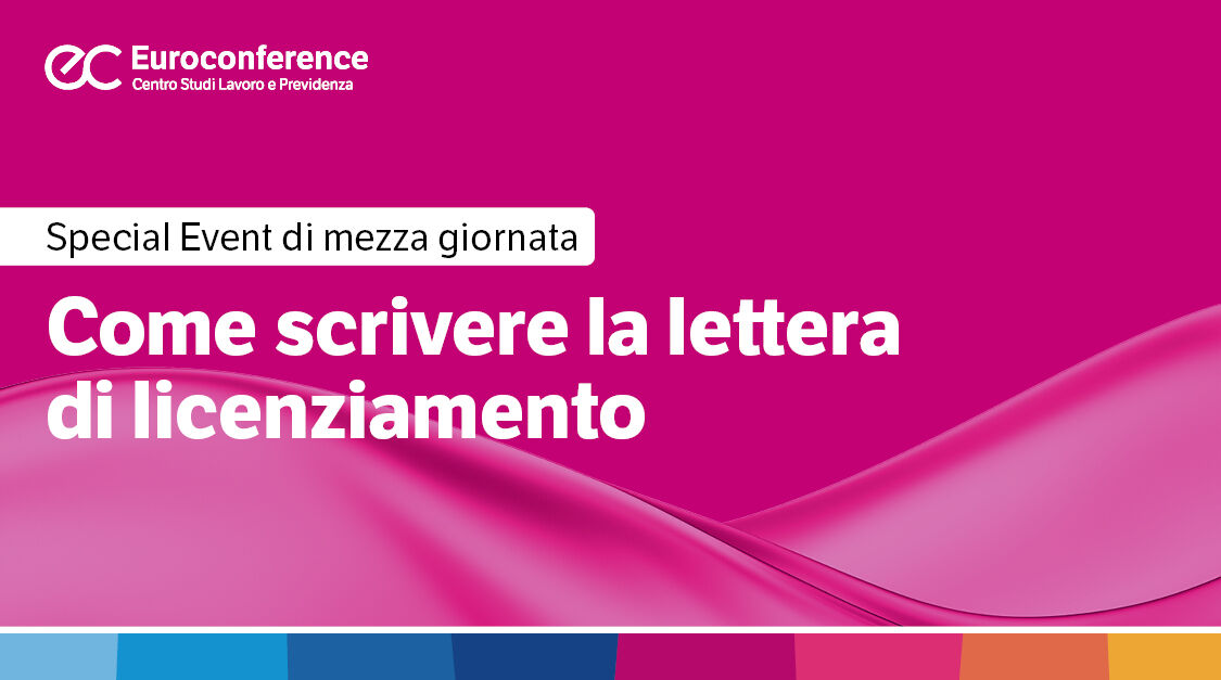 Immagine Come scrivere una lettera di licenziamento | Euroconference