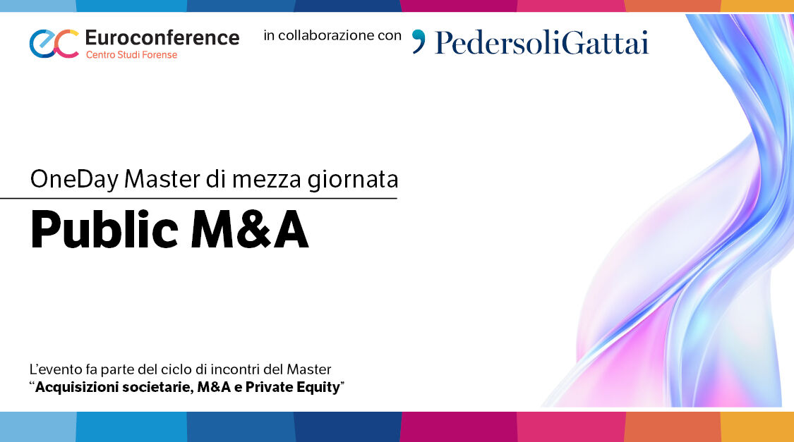 Immagine Public M&A | Euroconference