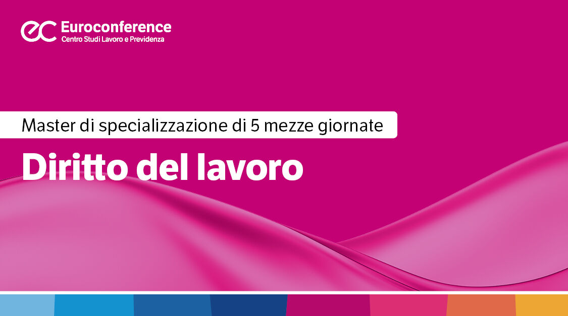 Immagine Master Diritto del lavoro | Euroconference