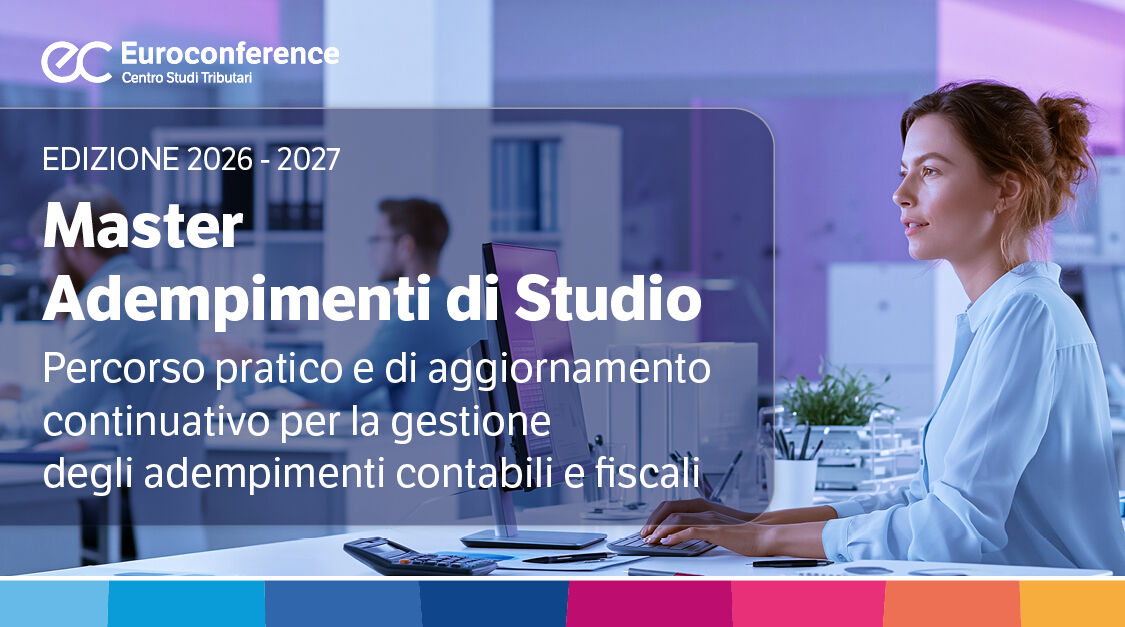 Immagine Adempimenti di studio: master per dipendenti | Euroconference