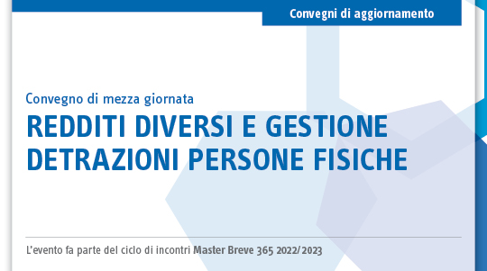 Immagine Redditi diversi e gestione detrazioni persone fisiche | Euroconference