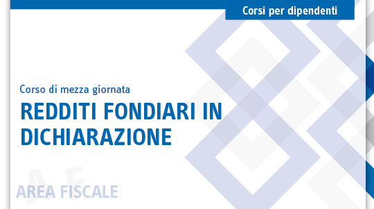Immagine Redditi fondiari in dichiarazione | Euroconference