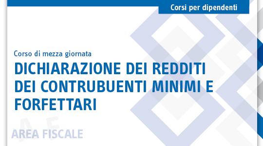 Immagine Dichiarazione dei redditi per contribuenti minimi e forfettari | Euroconference