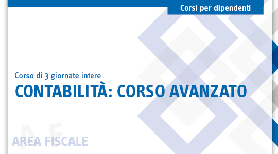 Immagine Corso contabilità online: livello avanzato | Euroconference