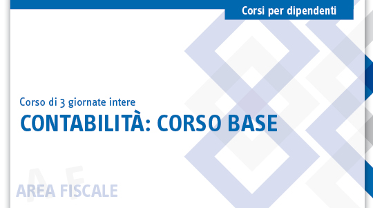Immagine Contabilità: corso online base | Euroconference
