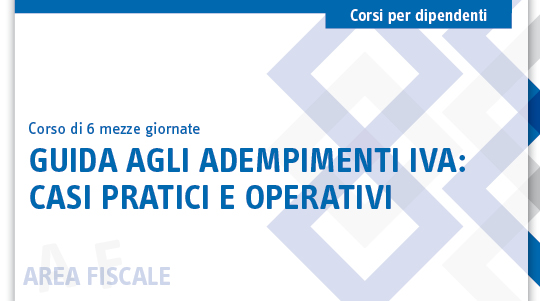 Immagine Guida agli adempimenti IVA: casi pratici | Euroconference