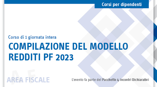 Immagine Compilazione del modello redditi PF 2023 | Euroconference