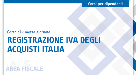 Immagine Registrazione Iva degli acquisti Italia