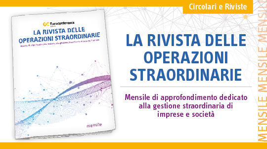 Immagine La rivista delle operazioni straordinarie | Euroconference