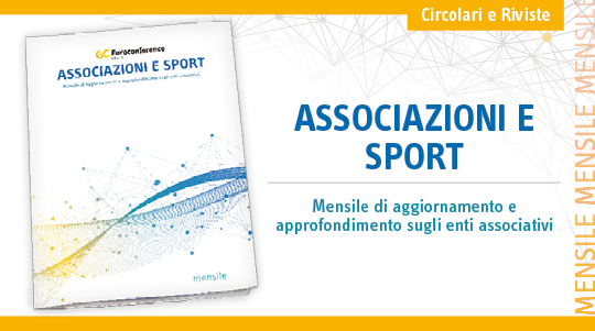 Immagine Associazioni e sport: rivista mensile | Euroconference
