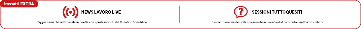 Immagine Corso di aggiornamento Consulente del lavoro | Euroconference